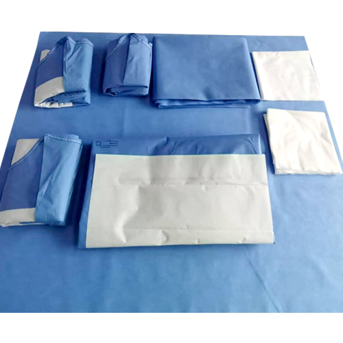 Set di drappeggio cesareo usa e getta