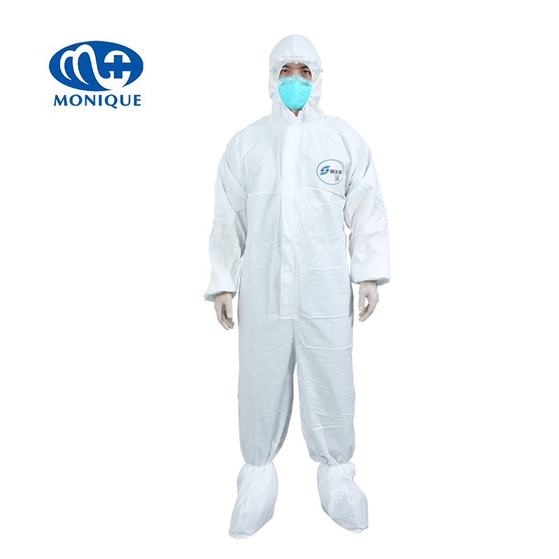 Camice isolante medico sterile monouso bianco